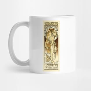 SARAH BERNHARDT French Theater Art Nouveau by Alphonse Mucha Mug